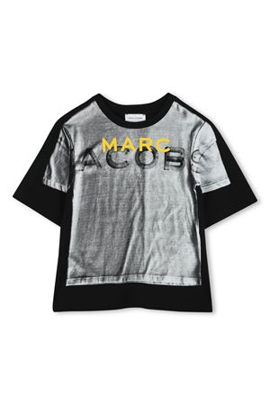 tshirt in cotone nero MARC JACOBS KIDS | W6045609B